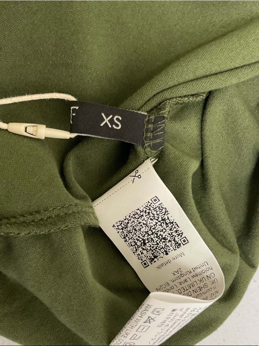 MOTF Olive Green Fitted Long Sleeve Crewneck - Picture 3 of 5